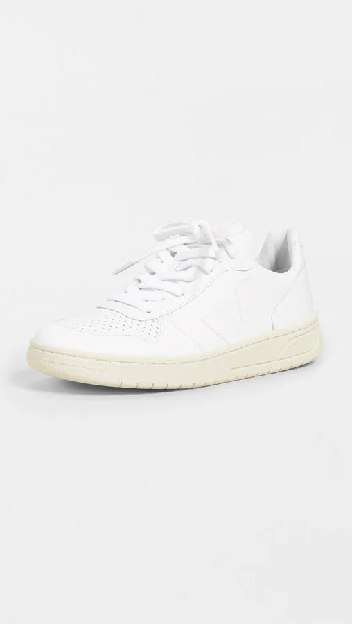 Veja V-10 Lace Up Sneakers - Image 2