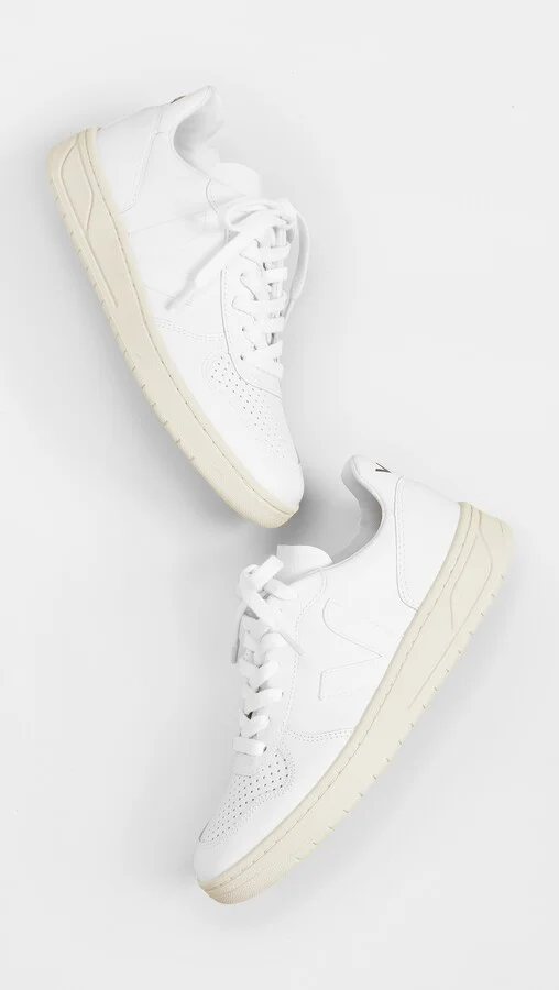 Veja V-10 Lace Up Sneakers - Image 3