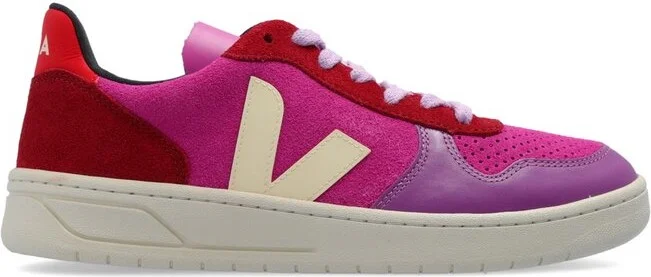 Veja V-10 Lace-Up Sneakers