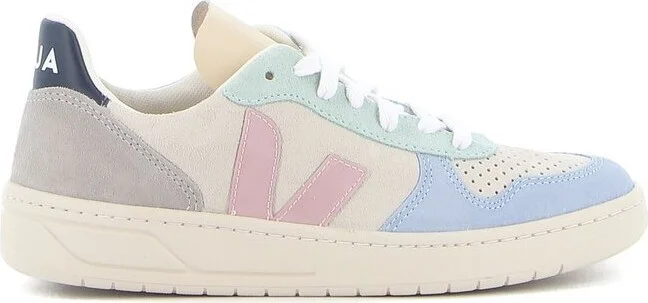 Veja V-10 Lace-Up Sneakers