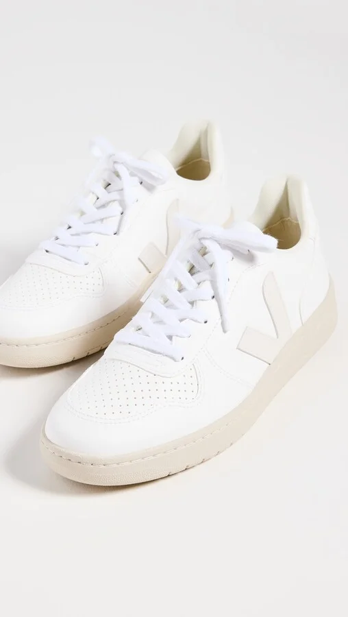 Veja V-10 Laceup Sneakers - Image 4