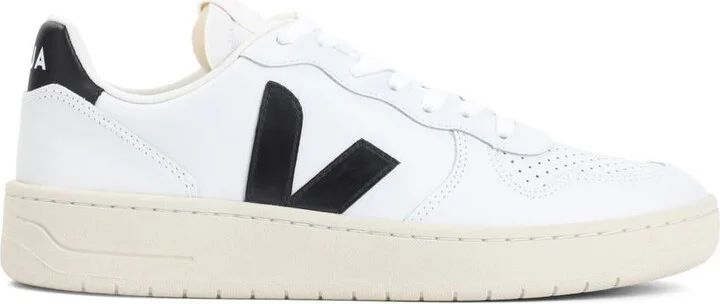 Veja V-10 Leather Sneakers