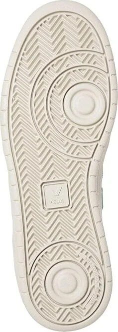VEJA V-10 Men's Shoes Extra White/Emeraude/Sahara : EU 39 (US Men's 6) M, Suede/Leather - Image 3