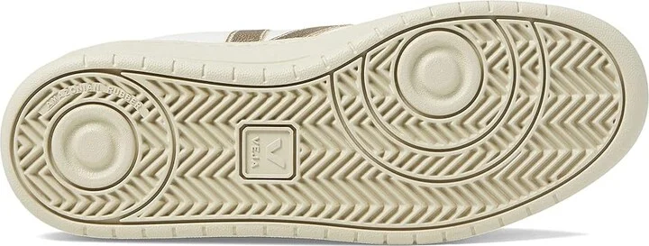 VEJA V-10 Men's Shoes Extra White/Platine : EU 45 (US Men's 11.5) M, Suede/Leather - Image 3