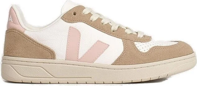 Veja V-10 Panelled Low-Top Sneakers