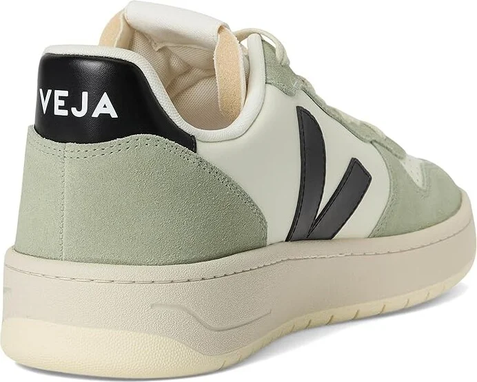 VEJA V-10 Prime Men's Lace-up Boots Pure Black Clay : EU 47 (US Men's 12.5) M, Leather - Image 4