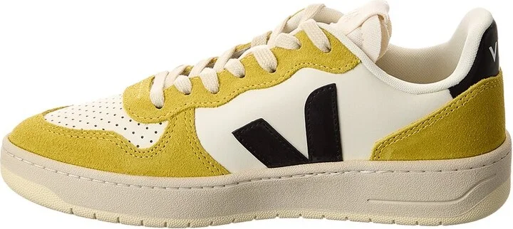 Veja V-10 Prime Suede & Leather Sneaker - Image 2