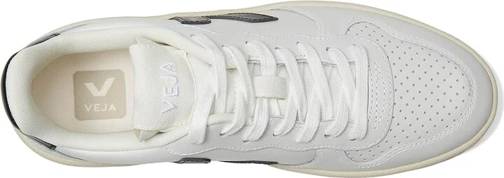 VEJA V-10 Prime Women's Shoes Extra White Black : EU 35 (US Women's 4) M - Image 2