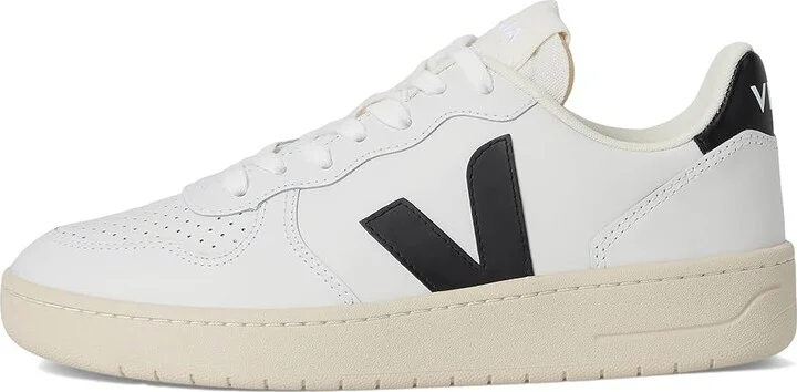 VEJA V-10 Prime Women's Shoes Extra White Black : EU 35 (US Women's 4) M - Image 6