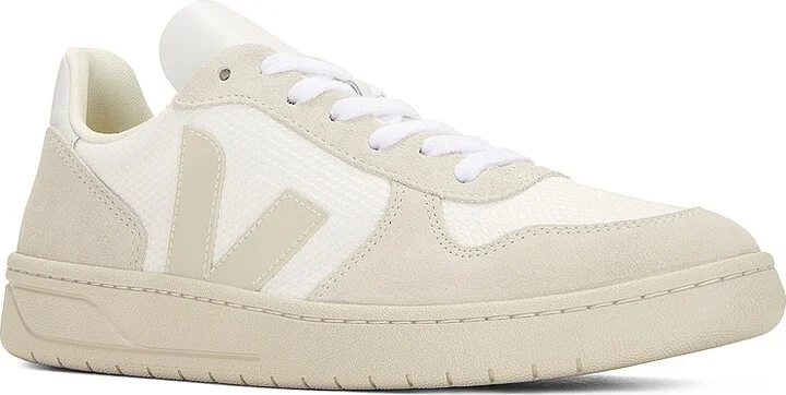 Veja V-10 Sneakers in Nude - Image 2