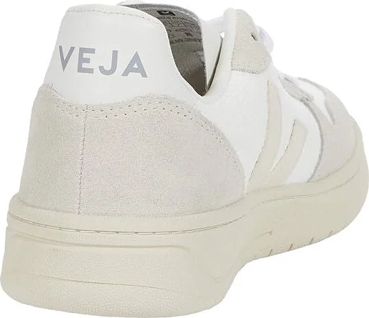 VEJA V-10 Women's Shoes B-Mesh White/Natural/Pierre : EU 35 (US Women's 4) M, Leather - Image 4
