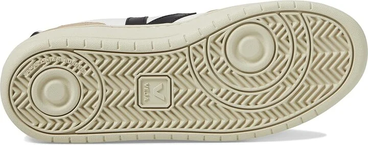 VEJA V-10 Women's Shoes Extra White/Black/Sahara : EU 41 (US Women's 10) M, Suede - Image 3