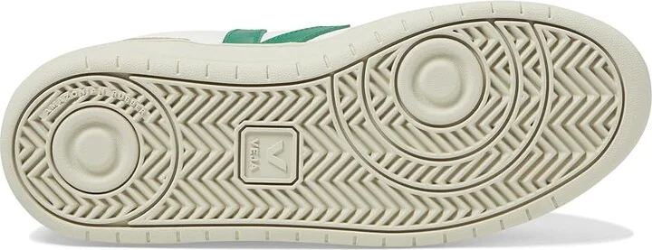VEJA V-10 Women's Shoes Extra White/Emeraude/Sahara : EU 41 (US Women's 10) M, Suede - Image 3