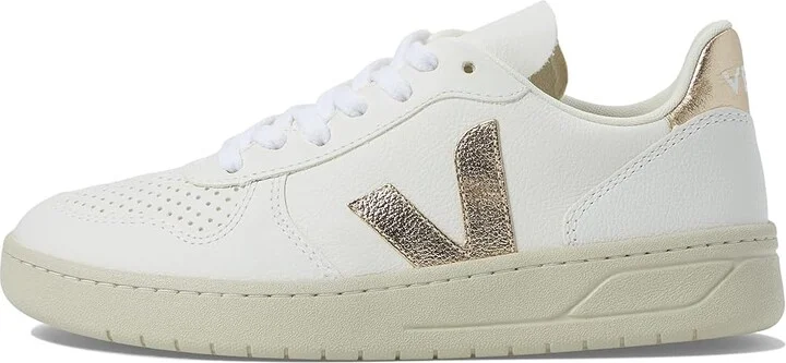 VEJA V-10 Women's Shoes Extra White/Platine 1 : EU 36 (US Women's 5) M, Leather - Image 6