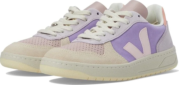 VEJA V-10 Women's Shoes Lavender : EU 36 (US Women's 5) M, Suede/Leather