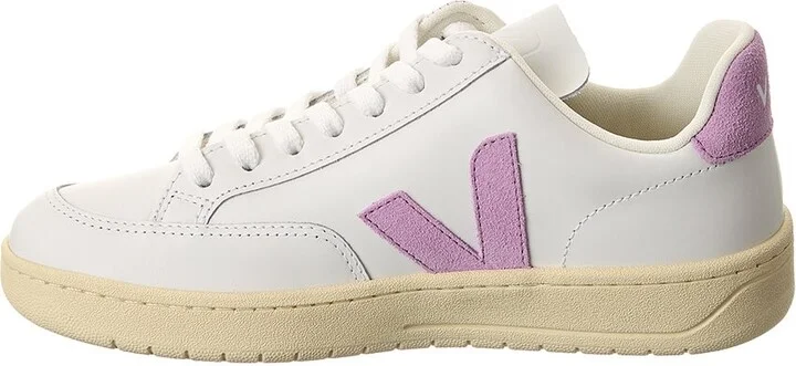 Veja V-12 Leather Sneaker - Image 2