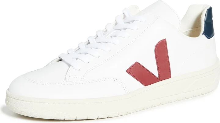 Veja V-12 Leather Sneakers