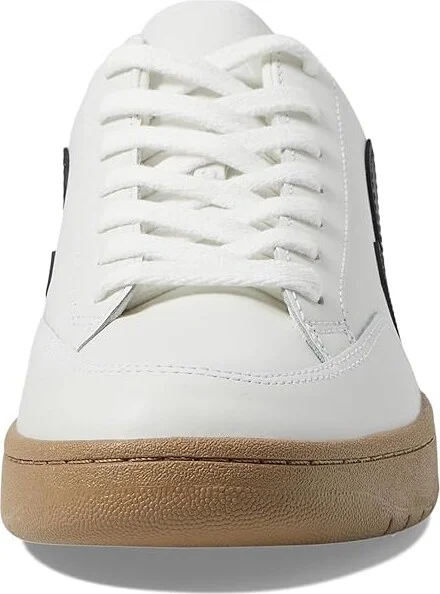 VEJA V-12 Men's Shoes Extra White/Black/Dune : EU 39 (US Men's 6) M, Leather/Textile - Image 5