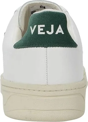 VEJA V-12 Men's Shoes Extra White/Cyprus : EU 40 (US Men's 7) M, Leather/Textile - Image 4