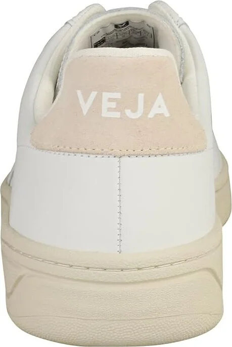 VEJA V-12 Men's Shoes Leather White/Extra White/Sable : EU 39 (US Men's 6) M, Leather/Textile - Image 3