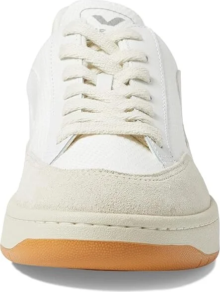 VEJA V-12 Men's Shoes White/Natural : EU 45 (US Men's 11.5) M, Textile/Leather - Image 5