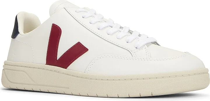 Veja V-12 Sneaker in White - Image 2