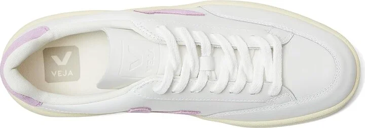 VEJA V-12 Women's Shoes Extra White Orchid : EU 40 (US Women's 9) M, Leather - Image 2