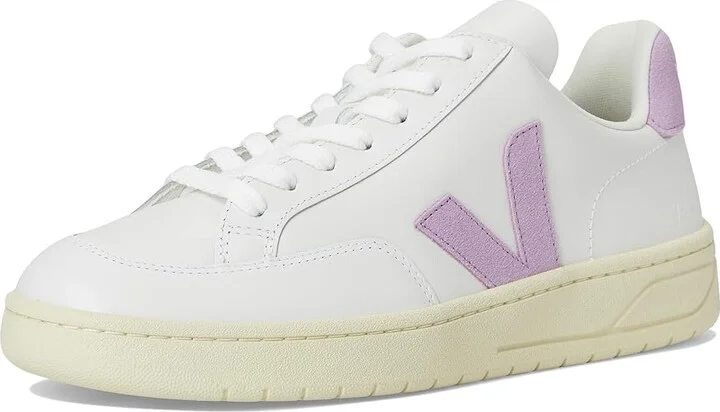 VEJA V-12 Women's Shoes Extra White Orchid : EU 40 (US Women's 9) M, Leather - Image 5
