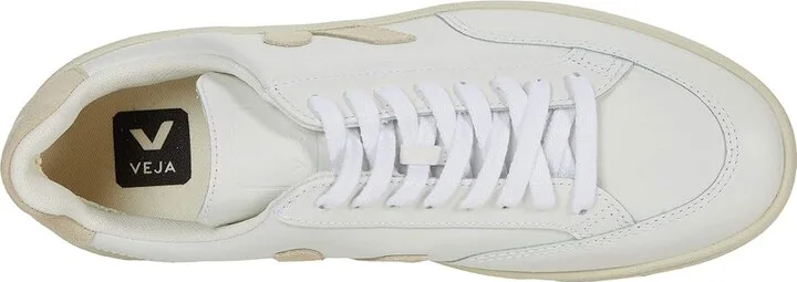 VEJA V-12 Women's Shoes Extra White/Sable : EU 35 (US Women's 4) M - Image 2