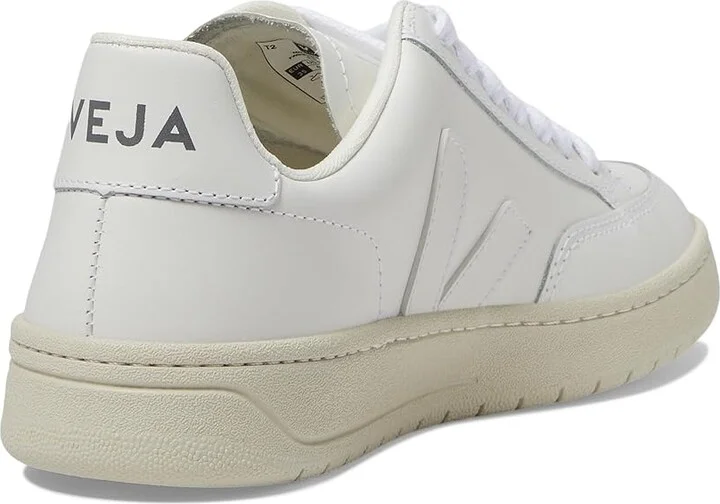 VEJA V-12 Women's Shoes Leather Extra White : EU 35 (US Women's 4) M - Image 4