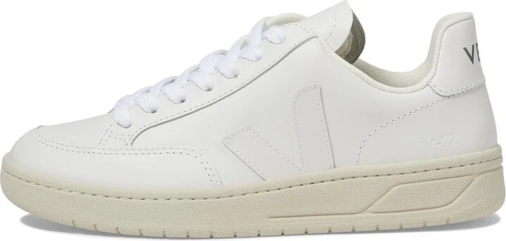 VEJA V-12 Women's Shoes Leather Extra White : EU 35 (US Women's 4) M - Image 6