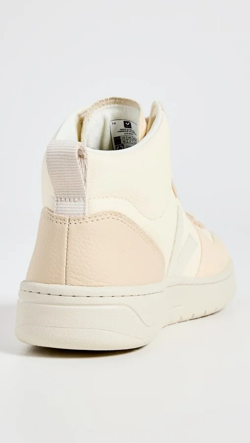 Veja V-15 High Top Sneakers - Image 2