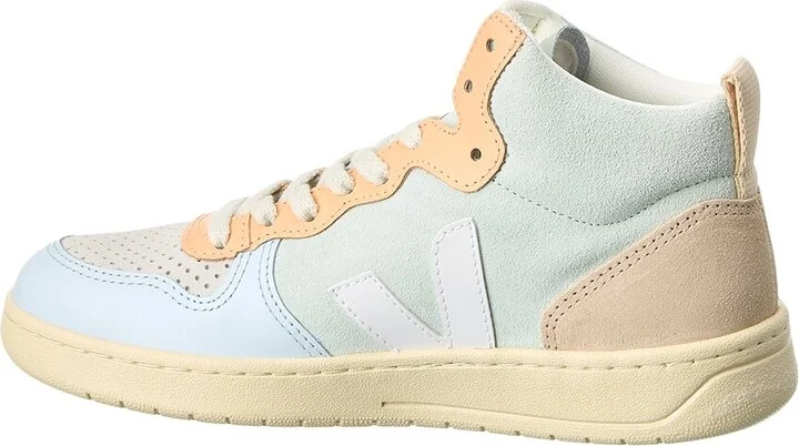 Veja V-15 Leather & Suede Sneaker - Image 2