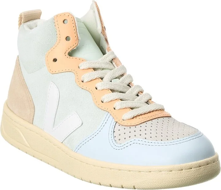 Veja V-15 Leather & Suede Sneaker