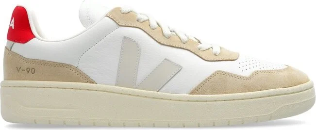 Veja V-90 Lace-Up Sneakers