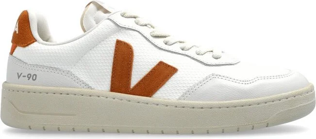 Veja V-90 Lace-Up Sneakers