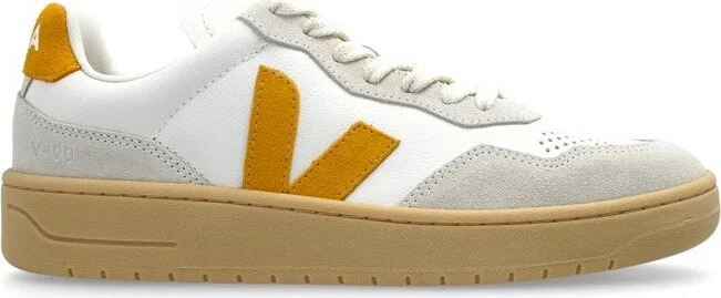 Veja V-90 Lace-Up Sneakers