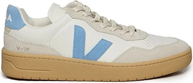 Veja V-90 Lace-Up Sneakers