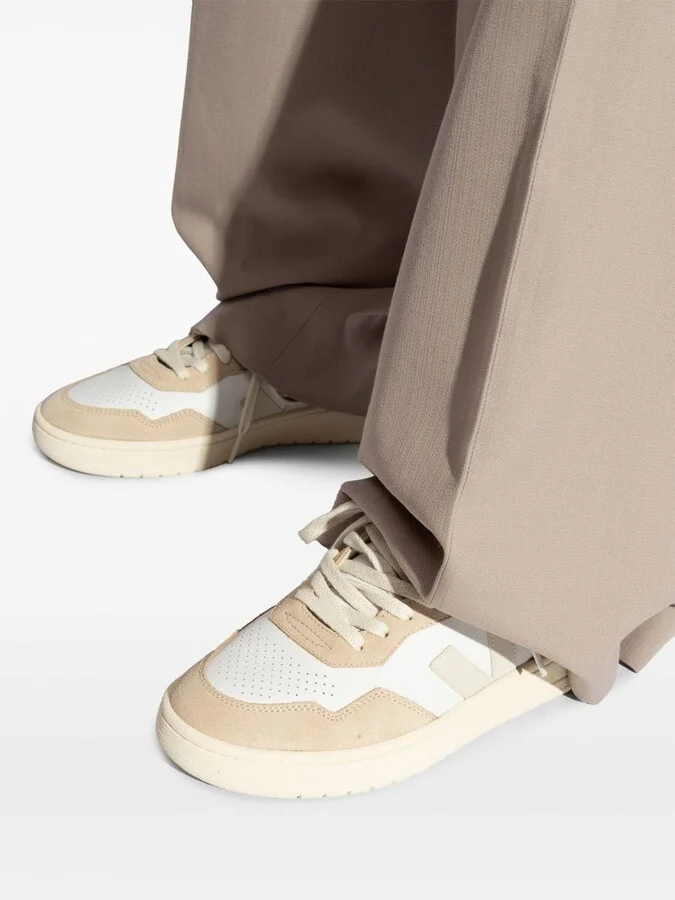 Veja V-90 Leather Sneakers - Image 5