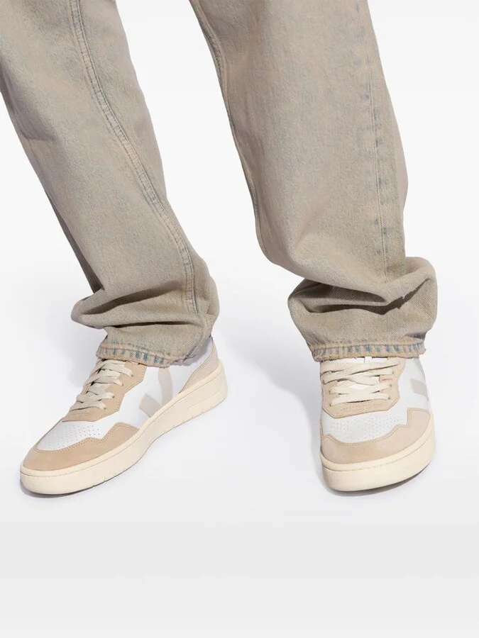 Veja V-90 Leather Sneakers - Image 5