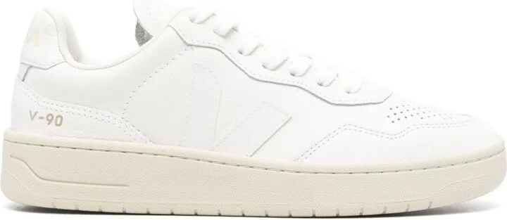 Veja V-90 Leather Sneakers