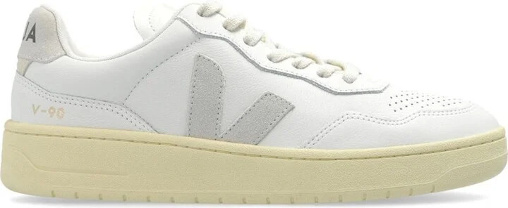 Veja V-90 Leather Sneakers