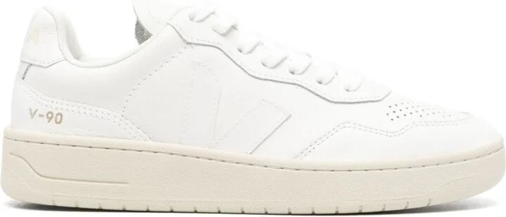 Veja V-90 Leather Sneakers