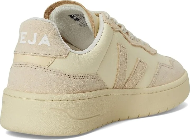 VEJA V-90 Men's Shoes Cashew Oat : EU 43.5 (US Men's 10.5) M, Leather - Image 4