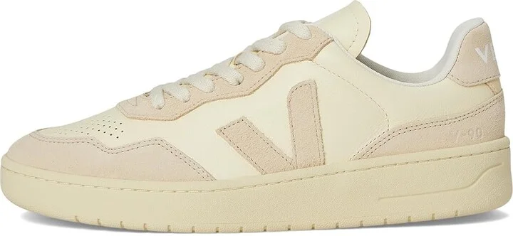 VEJA V-90 Men's Shoes Cashew Oat : EU 43.5 (US Men's 10.5) M, Leather - Image 6
