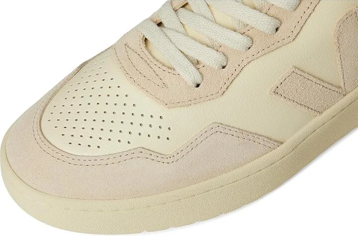 VEJA V-90 Men's Shoes Cashew Oat : EU 43.5 (US Men's 10.5) M, Leather - Image 7