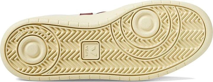 VEJA V-90 Men's Shoes Extra White/Marsala : EU 47 (US Men's 12.5) M, Leather - Image 3