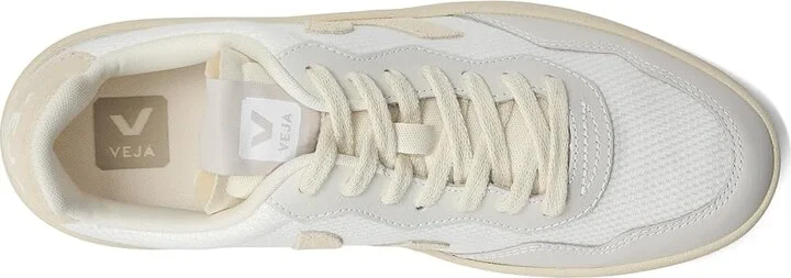 VEJA V-90 Men's Shoes White Pierre : EU 46 (US Men's 12) M, Leather - Image 2