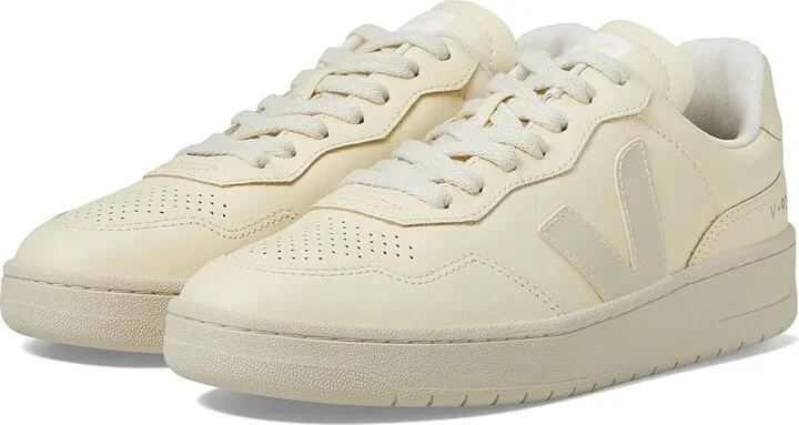 VEJA V-90 Women's Shoes Cashew/Pierre : EU 35 (US Women's 4) M, Leather