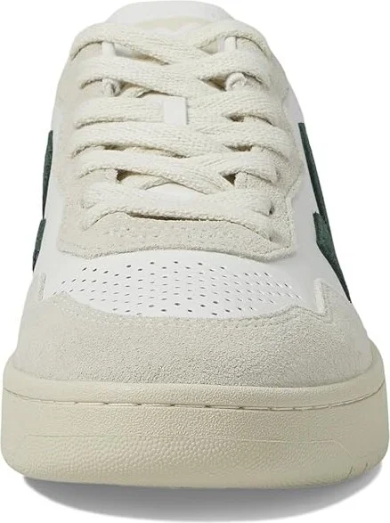 VEJA V-90 Women's Shoes Extra White/Cyprus : EU 35 (US Women's 4) M, Leather - Image 5